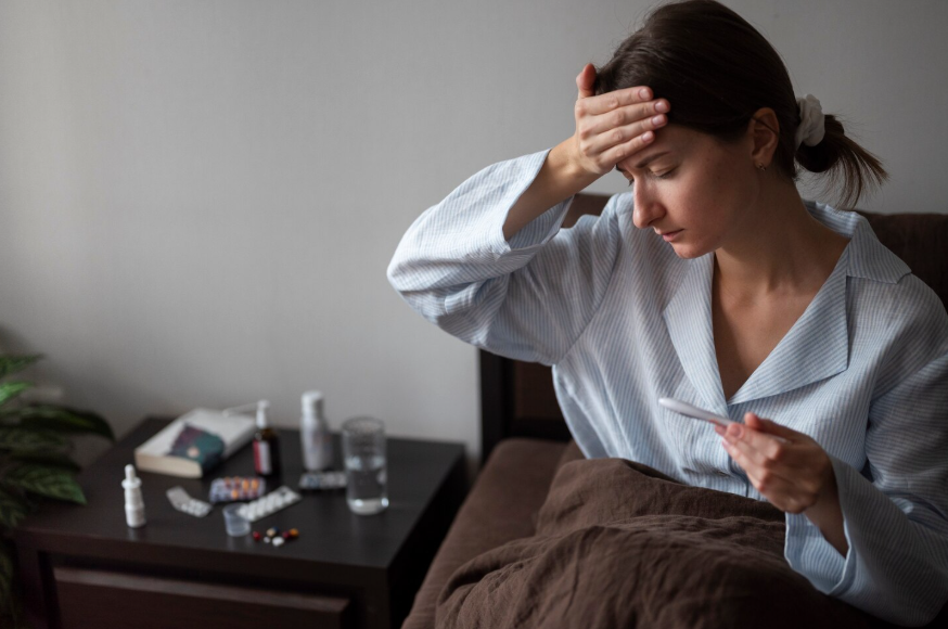 Person experiencing fatigue and illness illustrating understanding autoimmune disorders and symptoms