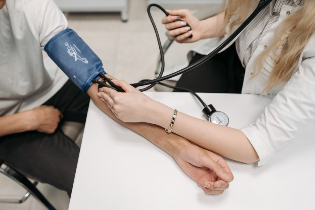 doctor measuring blood pressure illustrating what blood pressure really is
